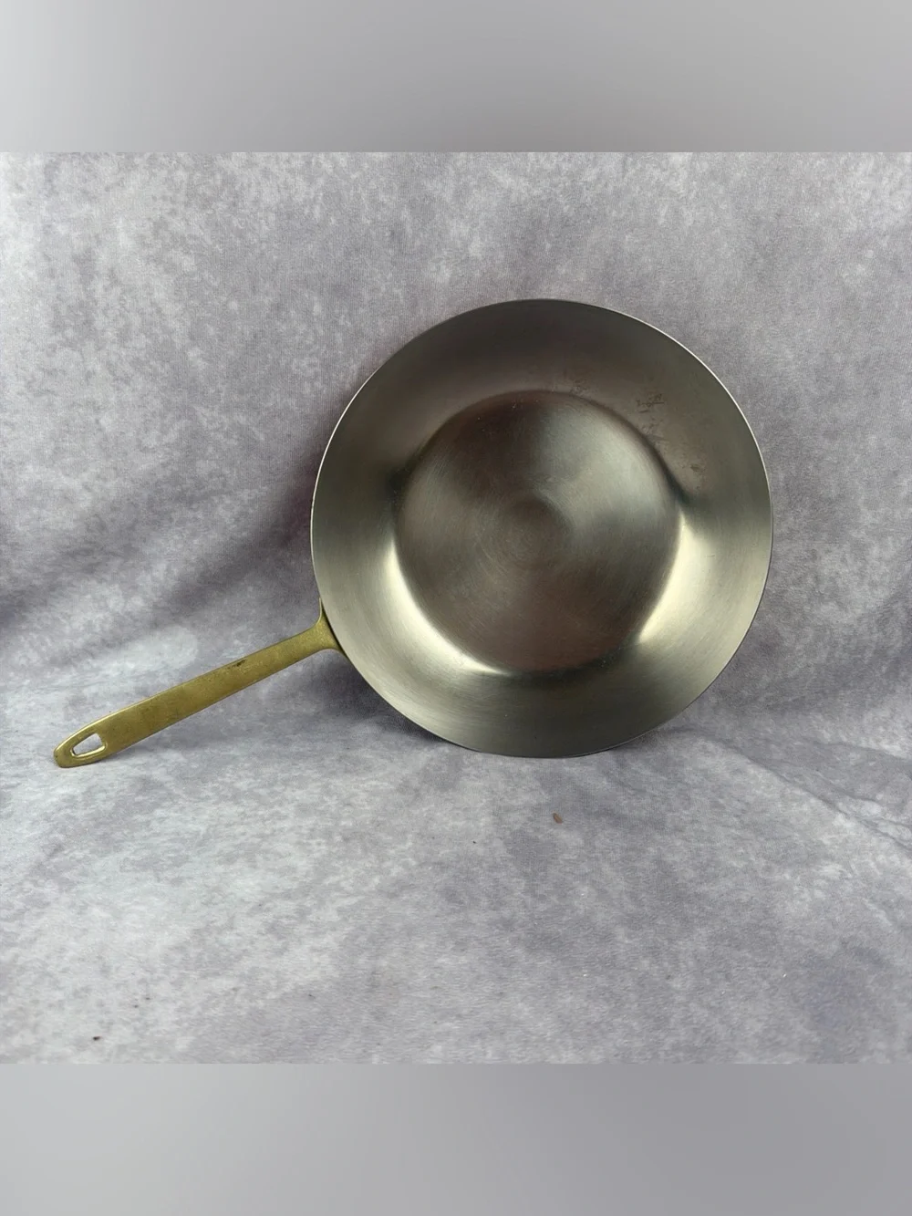VTG Paul Revere 1776-1976 Copper 10.5” Skillet Sauté Frying Pan Brass Handle